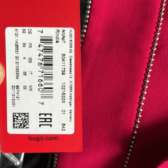 NWT Hugo Boss skirt, size 34 - Picture 3 of 5